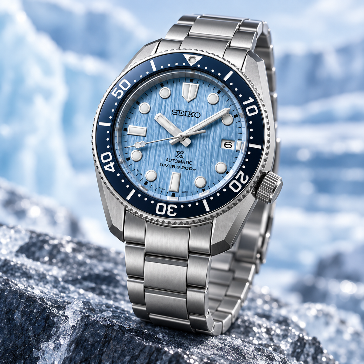 Seiko Prospex SPB299J1 glacier diver watch