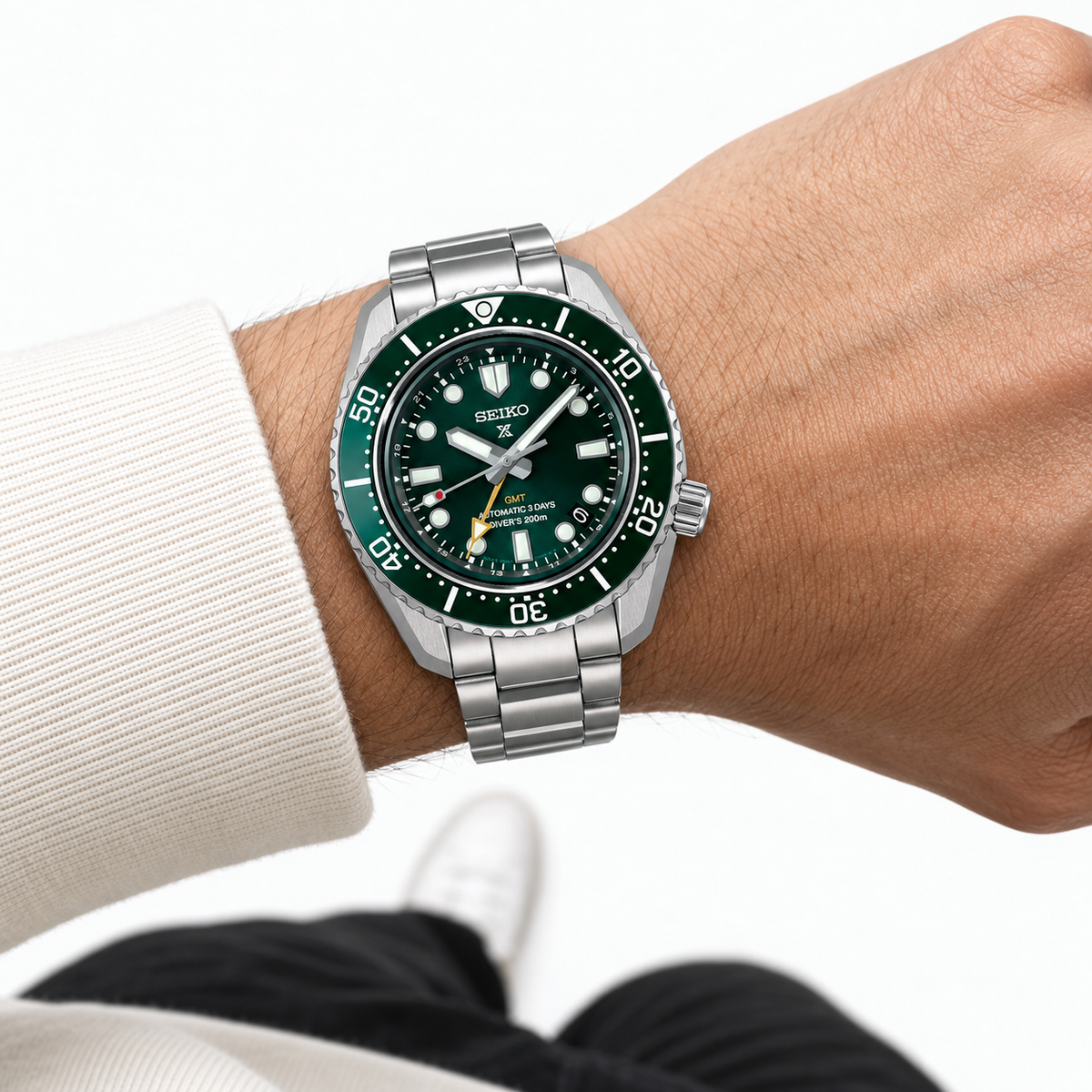 Seiko SPB381J1 Prospex automatisch GMT duikhorloge