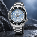 Seiko Prospex SPB385J1 110th Anniversary Save the Ocean Limited Edition GMT Automatic Diver's 200m 42mm Ice Blue Dial Men's Watch