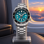 Seiko Prospex SPB475J1 1968 Heritage Diver's GMT U.S. Limited Edition Automatic 200m 42mm Turquoise Dial Men's Watch