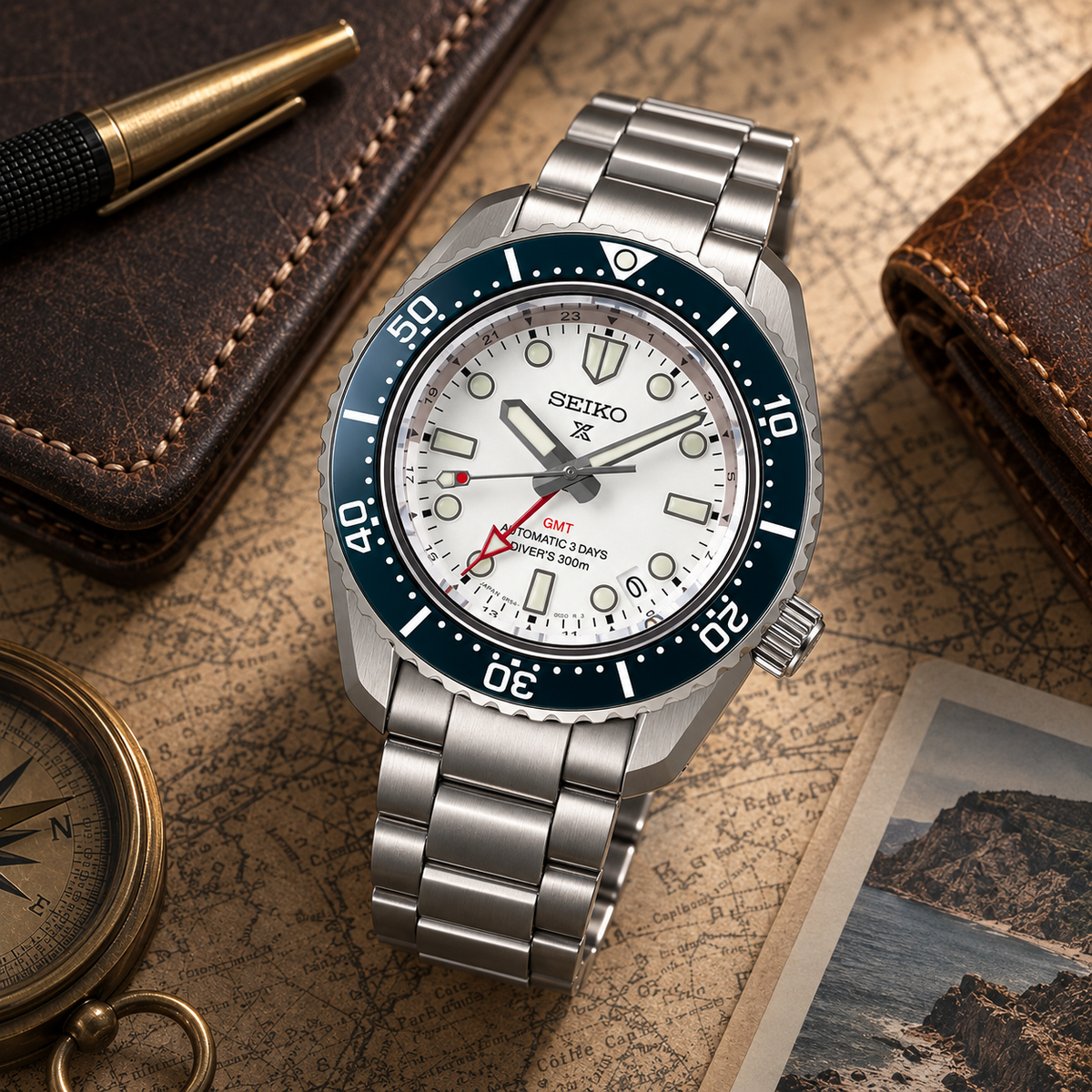 Orologio Seiko Prospex Automatic GMT Diver SPB519J1