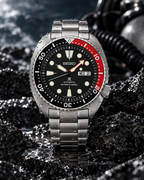Seiko Prospex SRP789J1 Turtle Coke wet rock product view