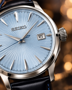 Seiko Presage Cocktail Time SRPB43J1 dial macro detail