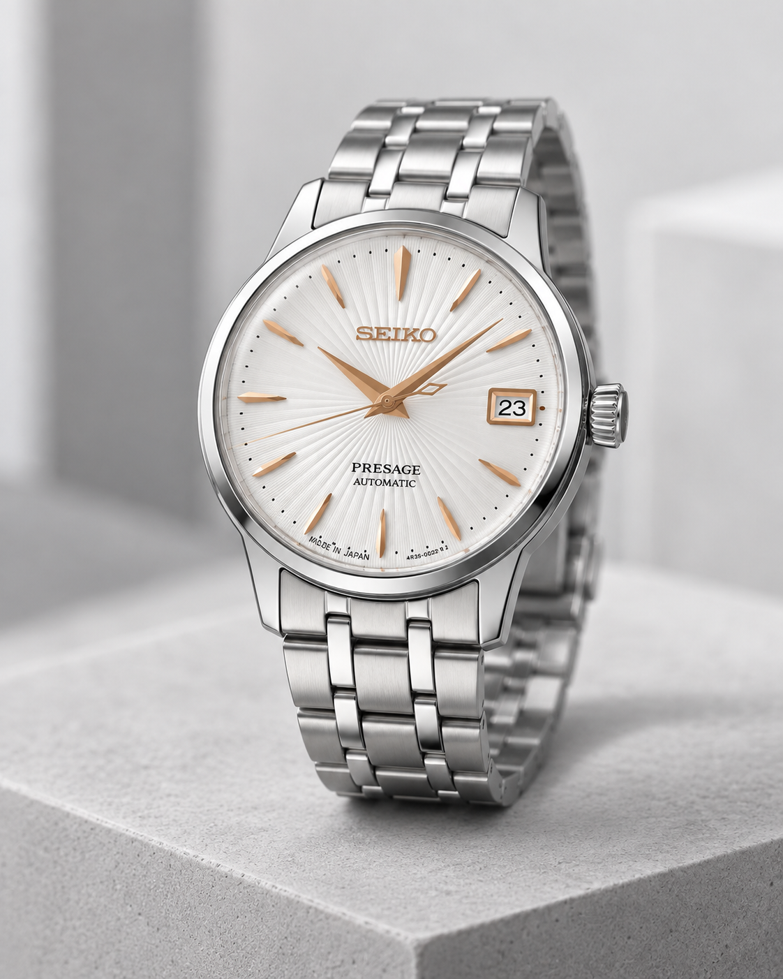 Seiko Presage Cocktail Time SRPB47J1 front product view