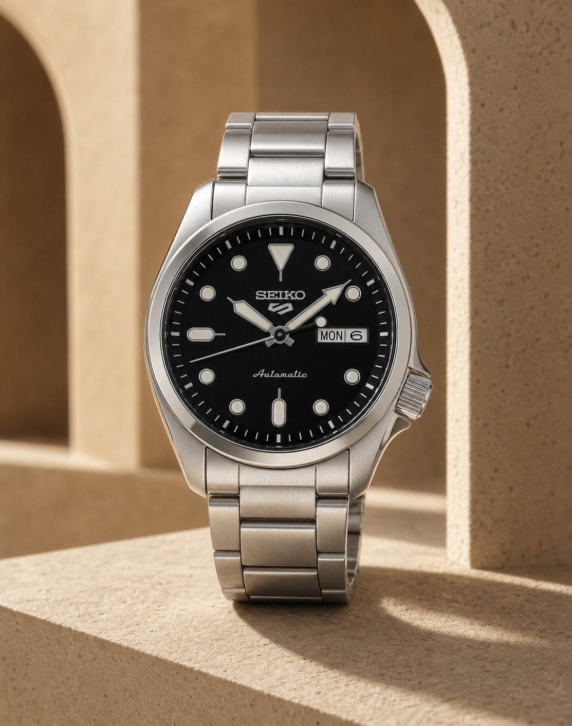 Seiko SRPE55K1 Automatic Watch - image 2