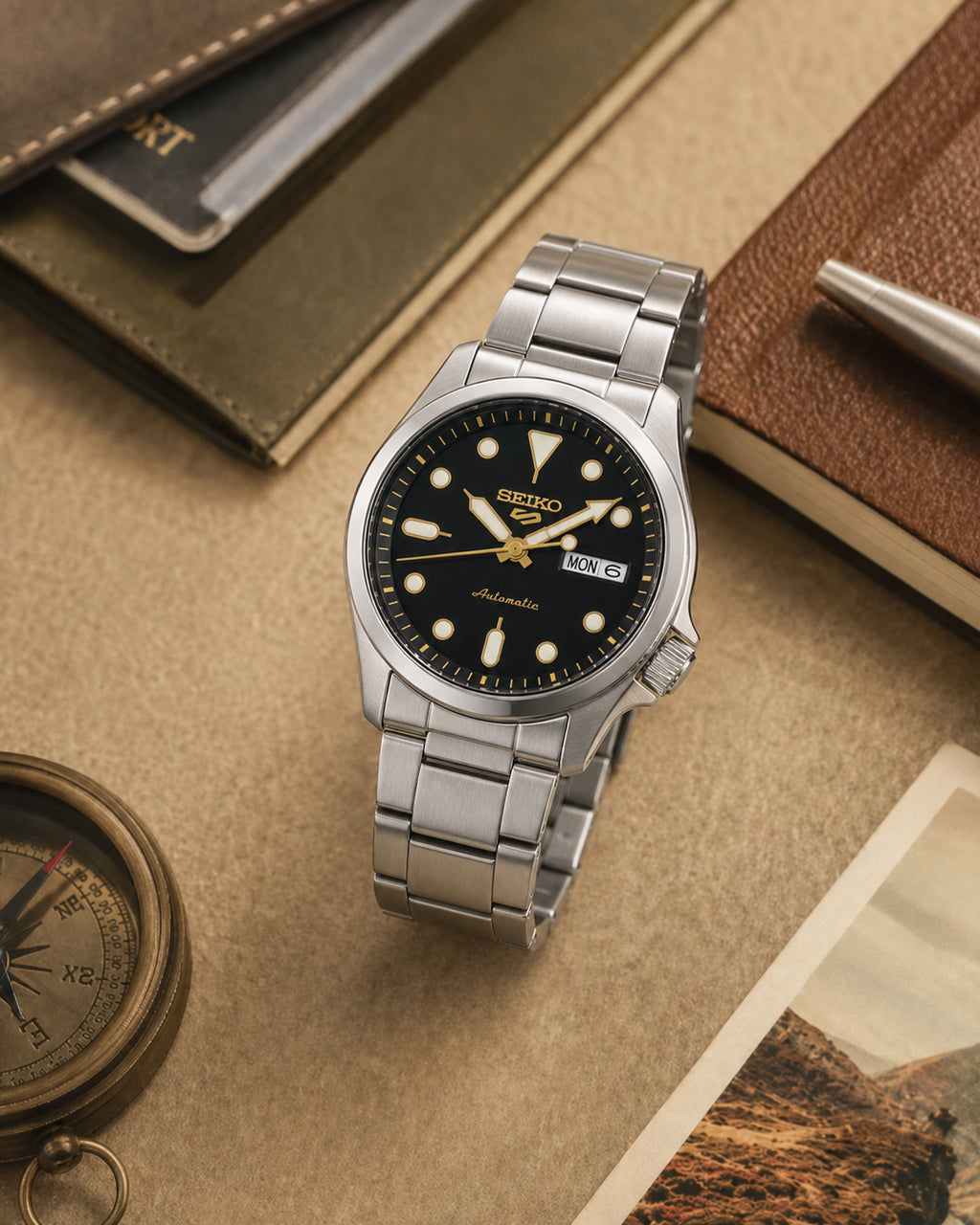 Seiko SRPE57K1 Automatic Watch - image 3