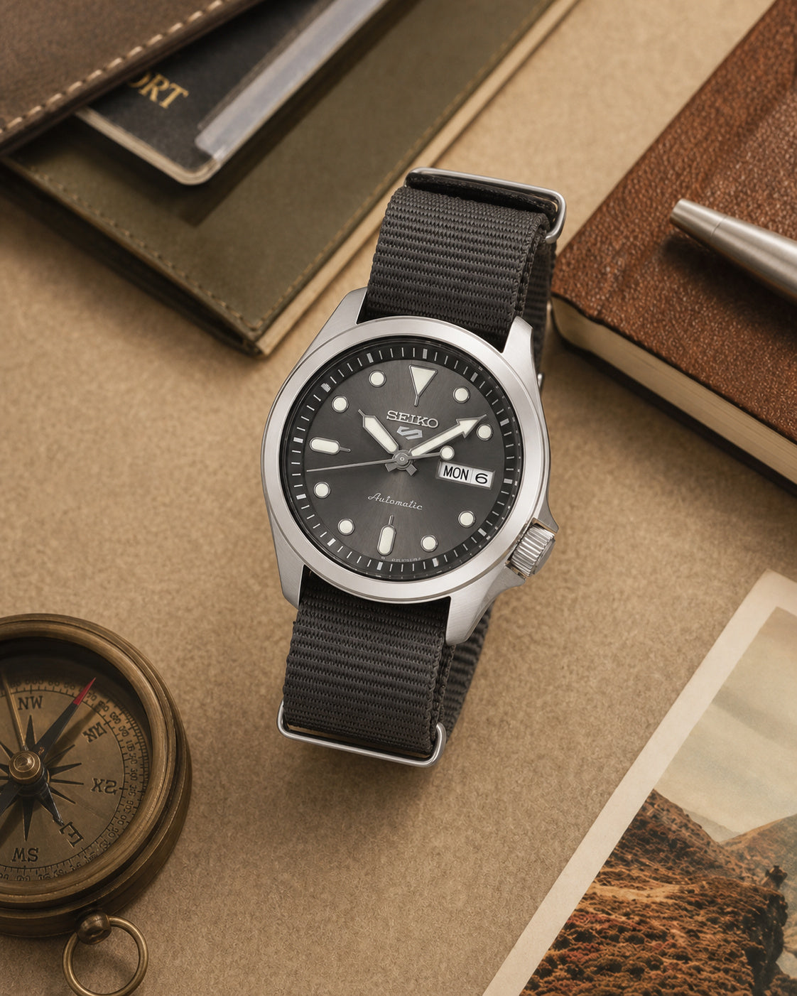 Seiko SRPE61K1 Automatic Watch - image 3
