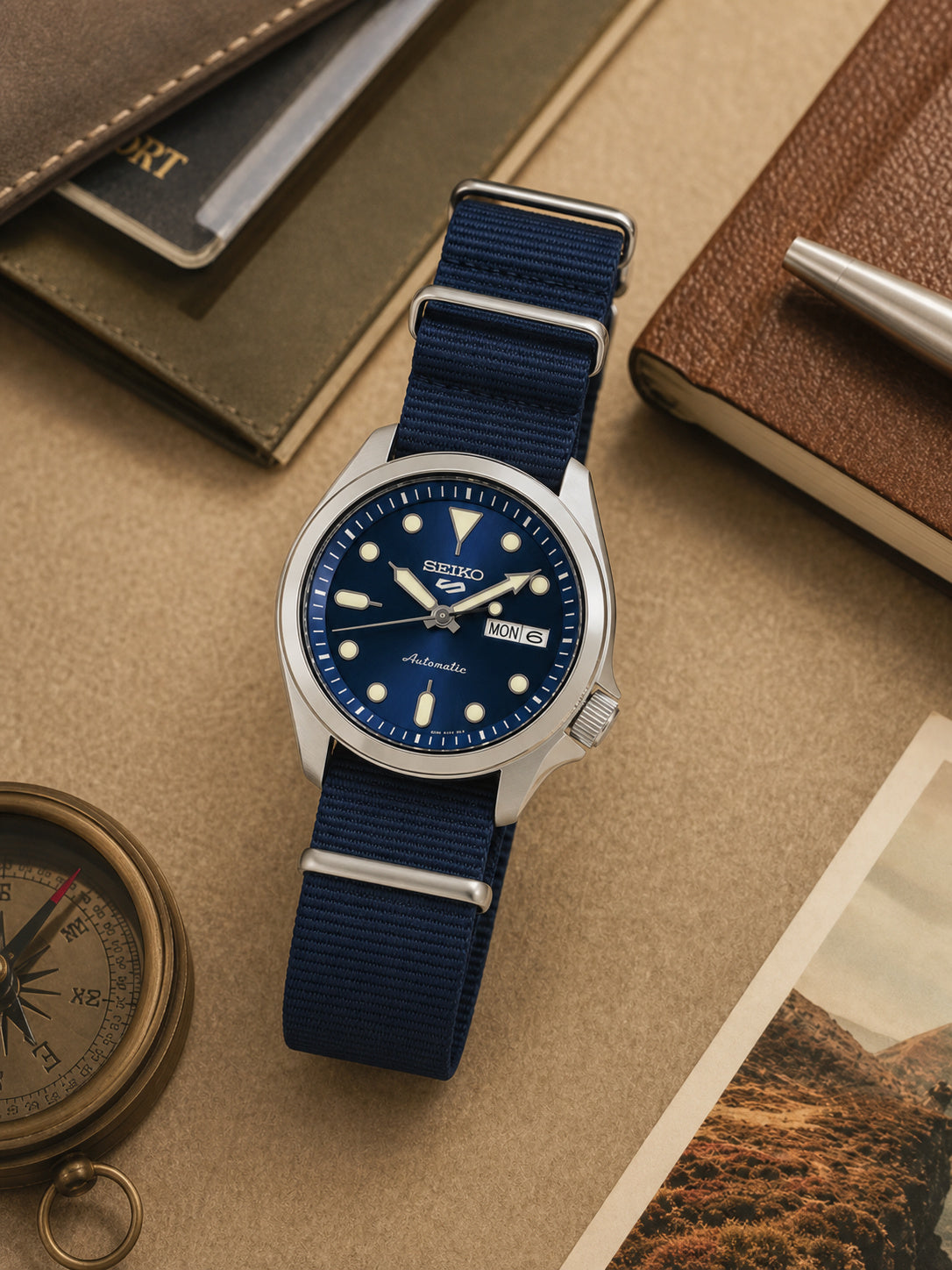 Seiko SRPE63K1 Automatic Watch - image 3