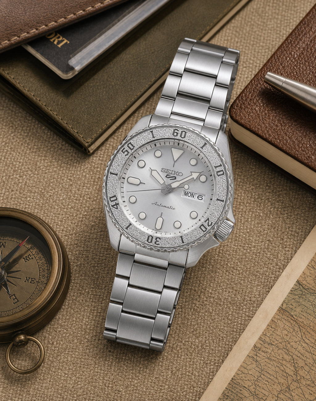 Seiko SRPE71K1 Automatic Watch - image 3