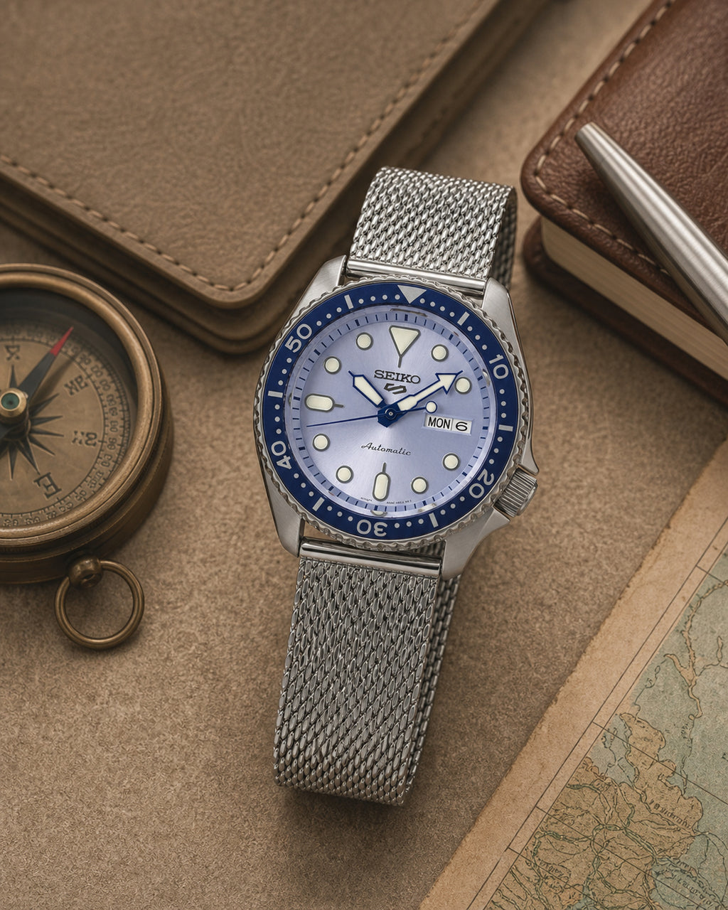 Seiko SRPE77K1 Automatic Watch - image 3
