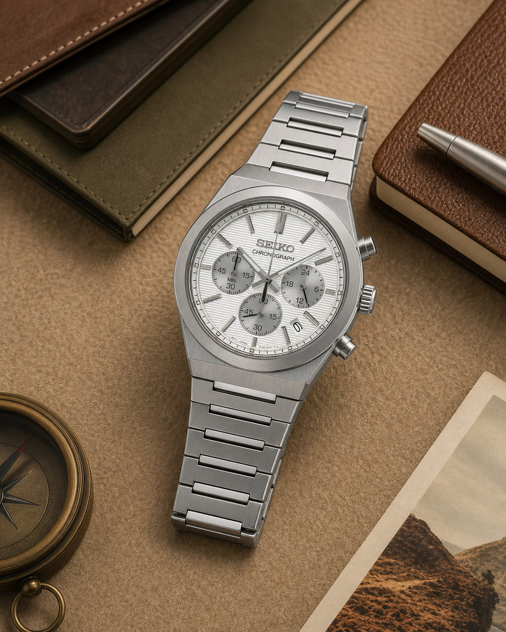 Seiko SSB451P1 Quartz Watch