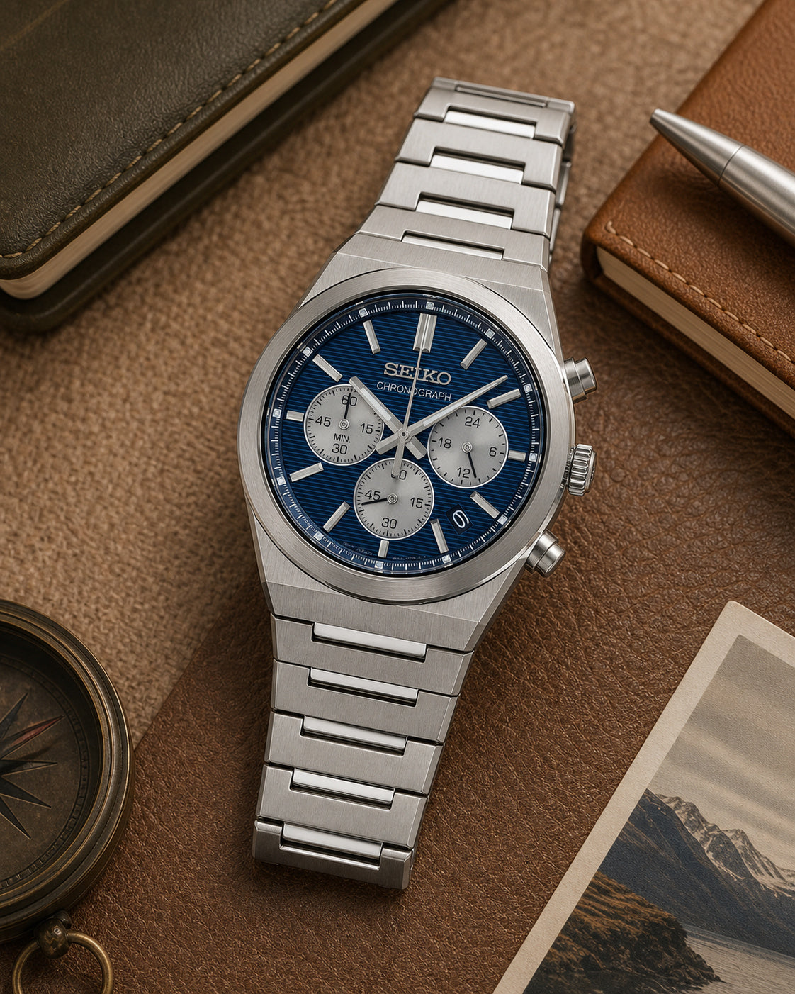 Seiko SSB453P1 Quartz Watch