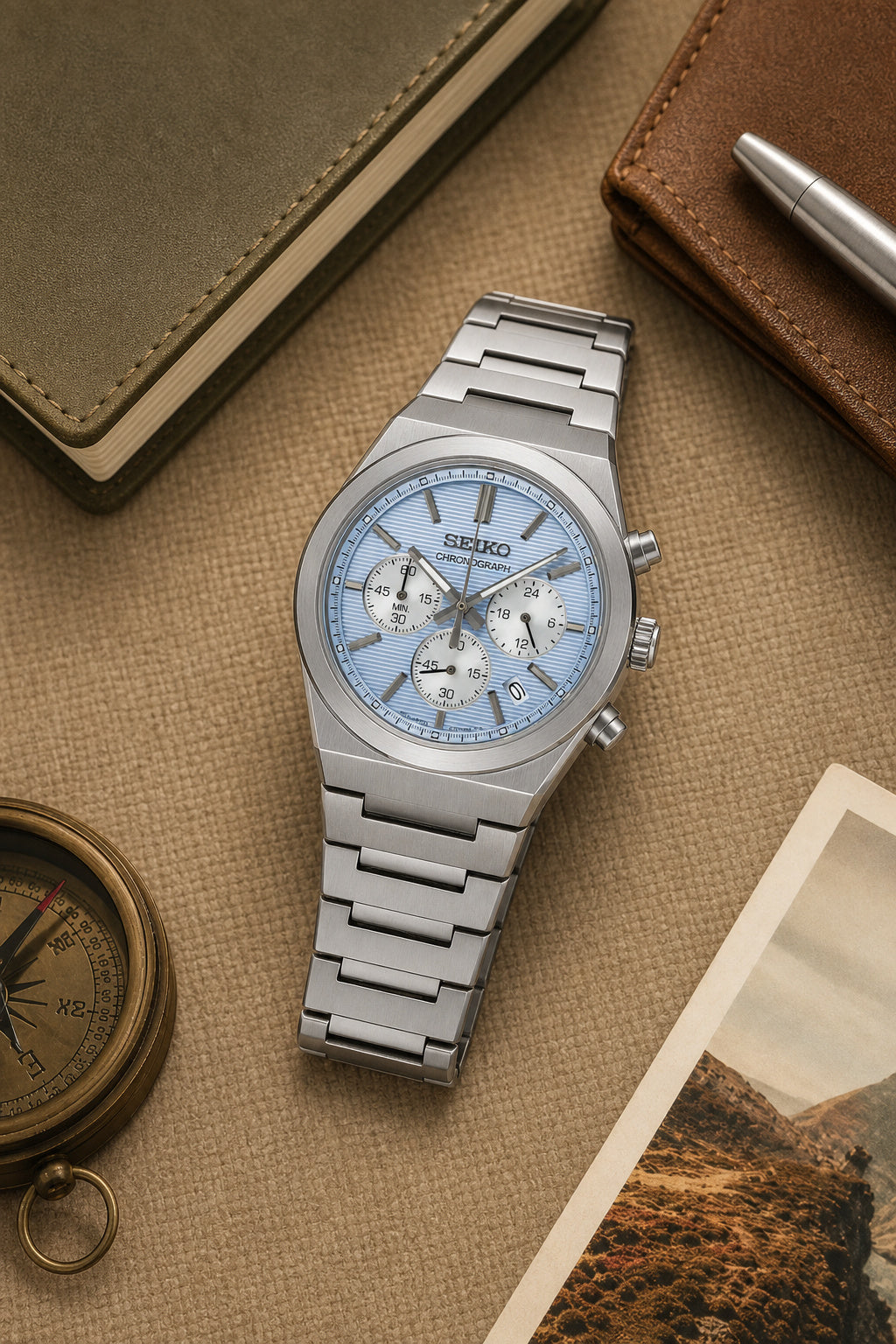 Seiko SSB459P1 Quartz Watch