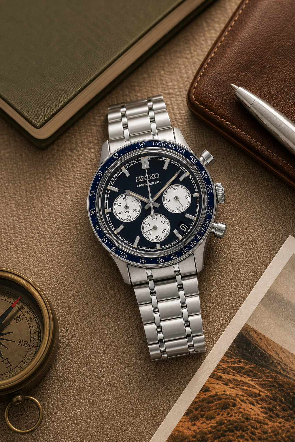 Seiko SSB477P1 Quartz Watch