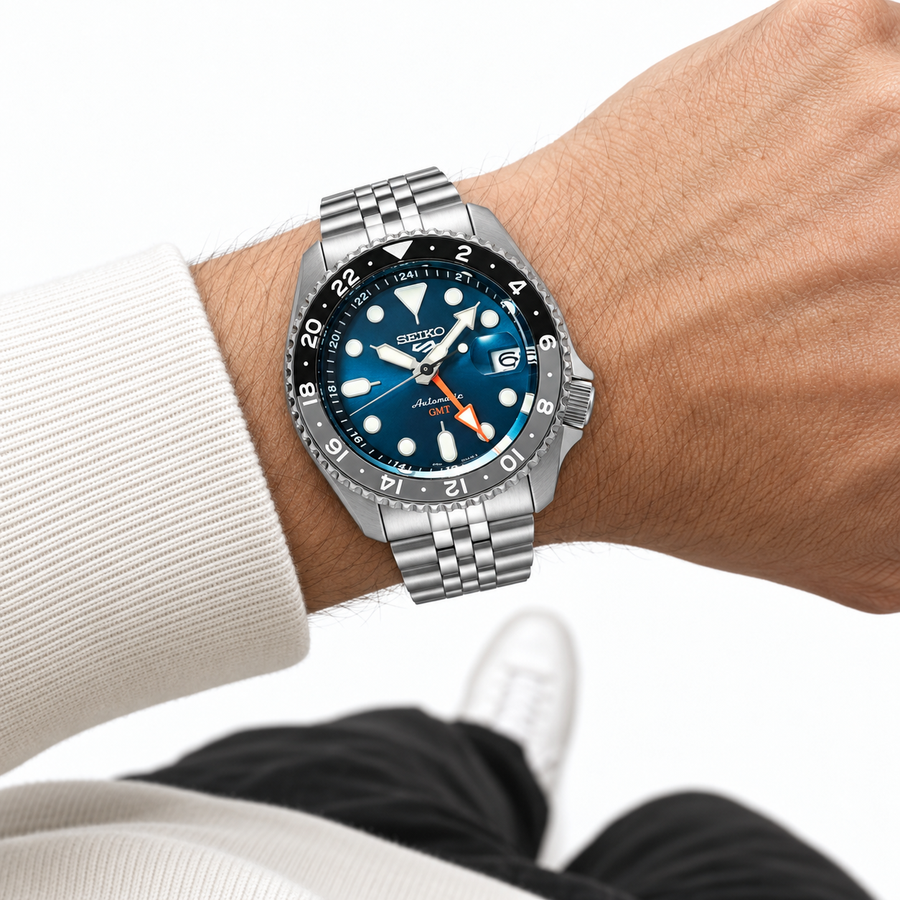 Orologio Seiko SSK045K1 Velocity Blue Automatic GMT