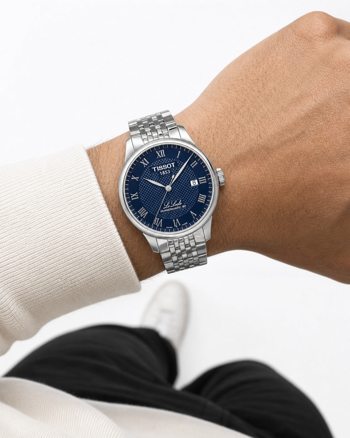 Tissot Le Locle 39.3mm T006.407.11.043.00 wrist shot