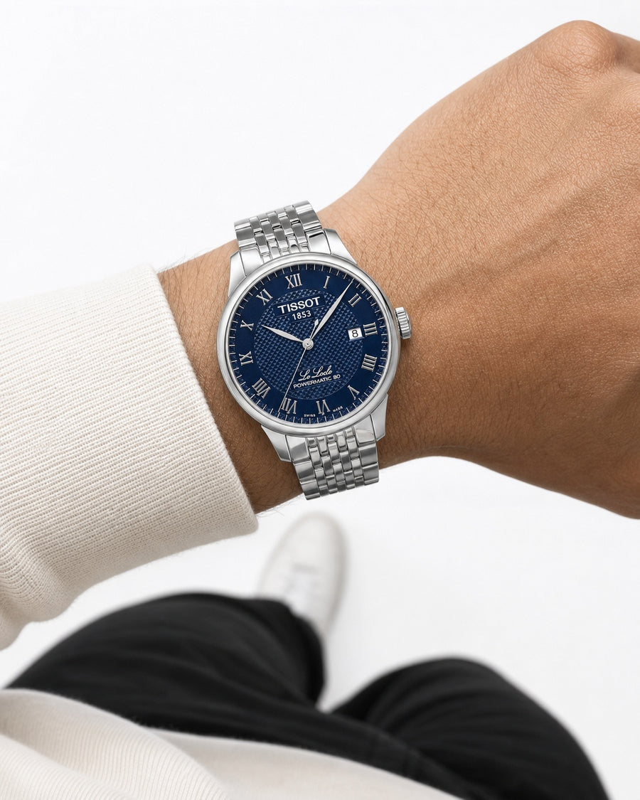 Tissot Le Locle 39.3mm T006.407.11.043.00 wrist shot