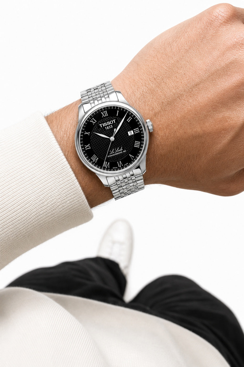 Tissot Le Locle 39.3mm T006.407.11.053.00 wrist shot