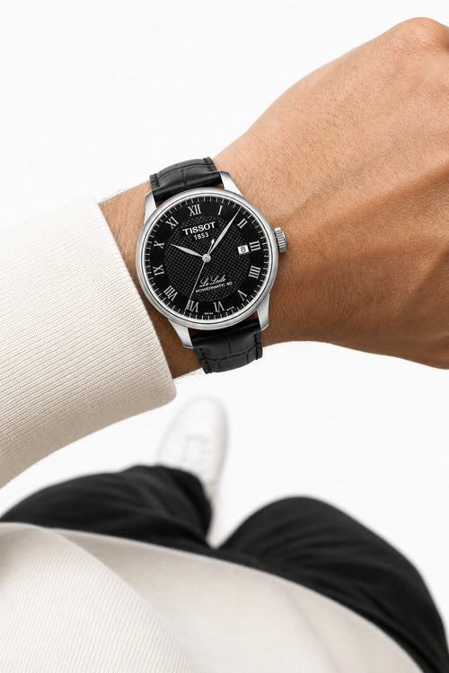 Tissot Le Locle 39.3mm T006.407.16.053.00 wrist shot