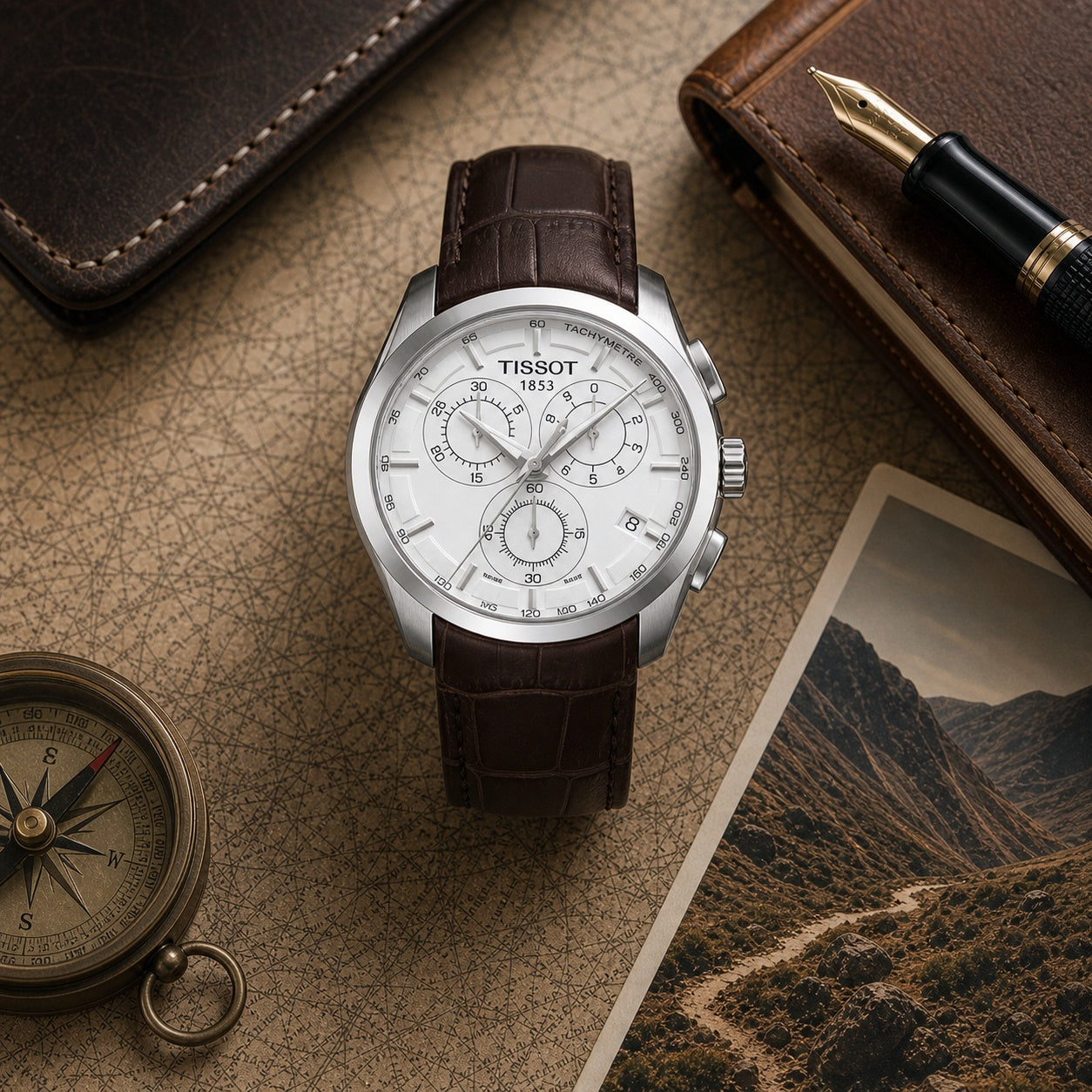 Tissot Couturier Chronograph T035.617.16.031.00 product view 4