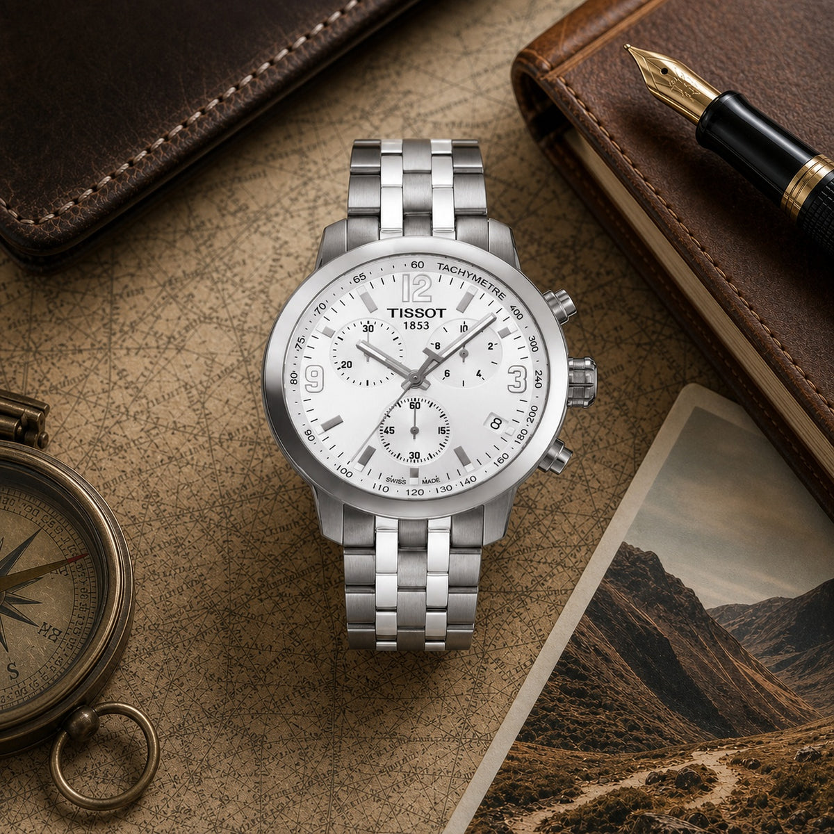 Tissot Watch 42mm T055.417.11.017.00 product view 4