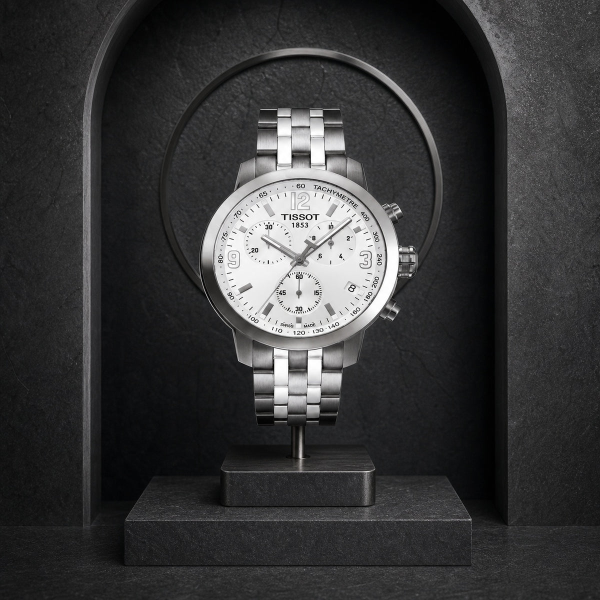Tissot Watch 42mm T055.417.11.017.00 product view 6