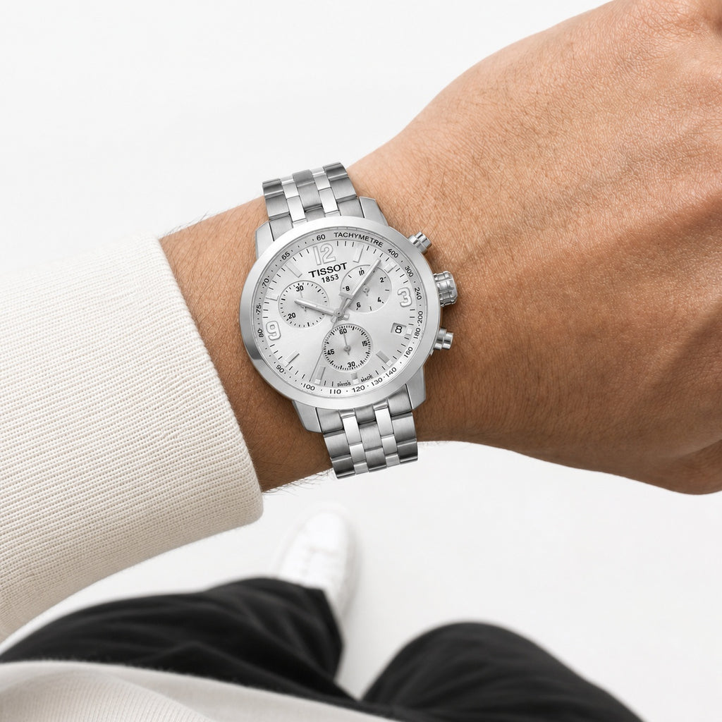 Tissot Watch 41mm T055.417.11.037.00 wrist shot