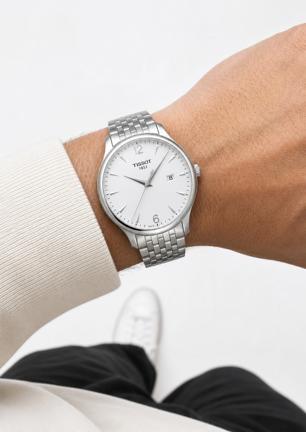Tissot Tradition T063.610.11.037.00 wrist shot