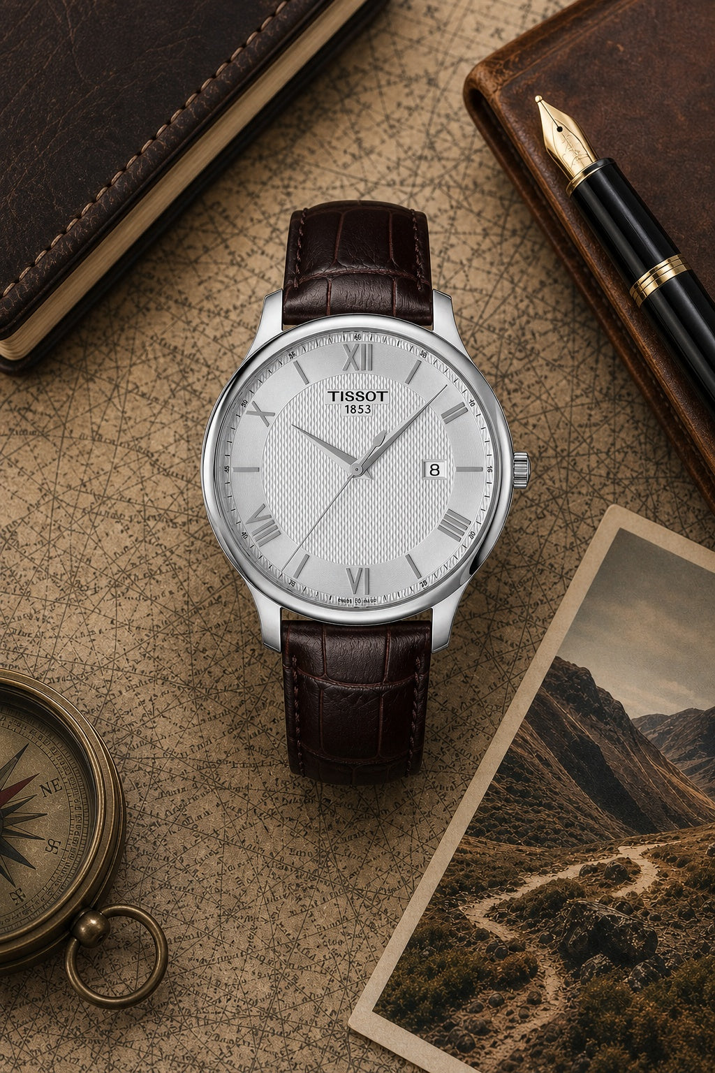 Tissot Tradition 42mm T063.610.16.038.00 product view 4