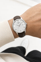 Tissot Tradition 42mm T063.610.16.038.00 wrist shot