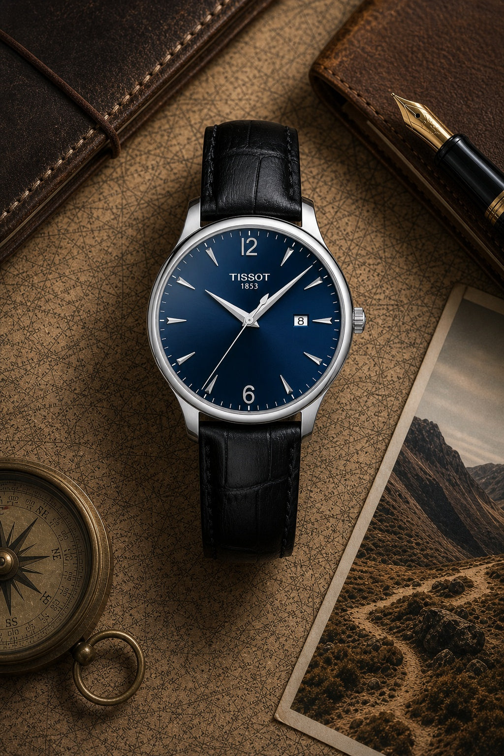Tissot Tradition T063.610.16.047.00 product view 4