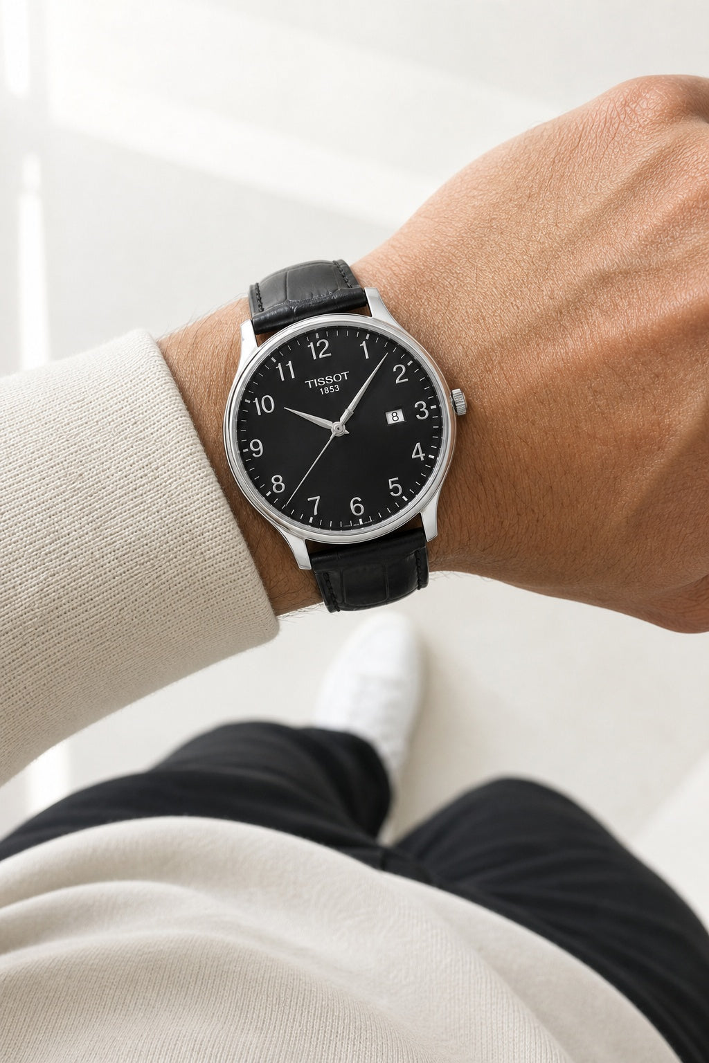 Tissot Tradition T063.610.16.052.00 wrist shot