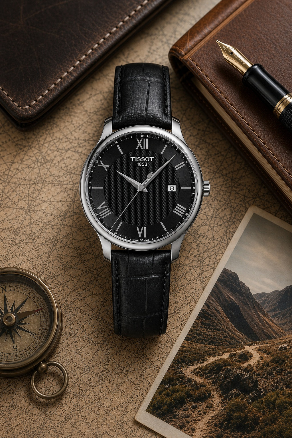 Tissot Tradition 42mm T063.610.16.058.00 product view 4