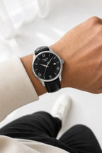 Tissot Tradition 42mm T063.610.16.058.00 wrist shot