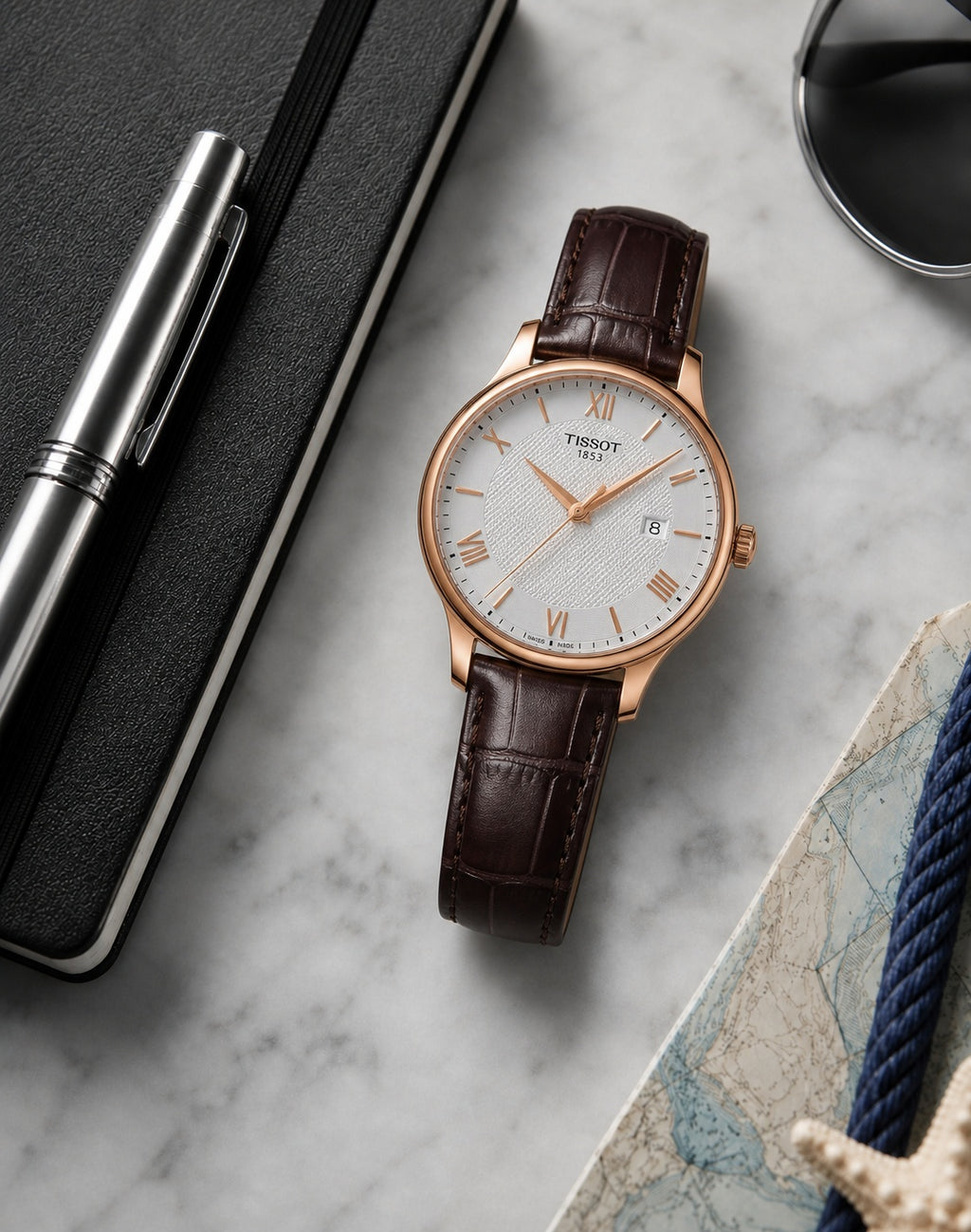 Tissot Tradition 42mm T063.610.36.038.00 product view 5