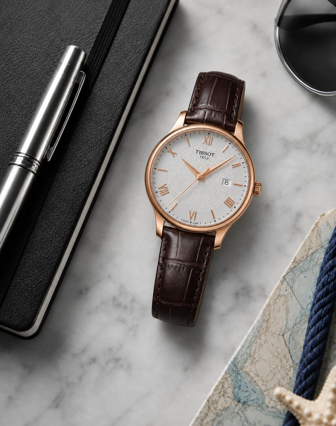 Tissot Tradition 42mm T063.610.36.038.00 product view 5