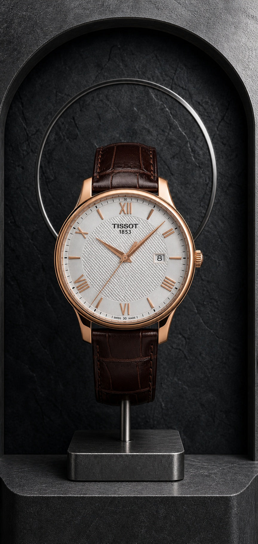 Tissot Tradition 42mm T063.610.36.038.00 product view 6