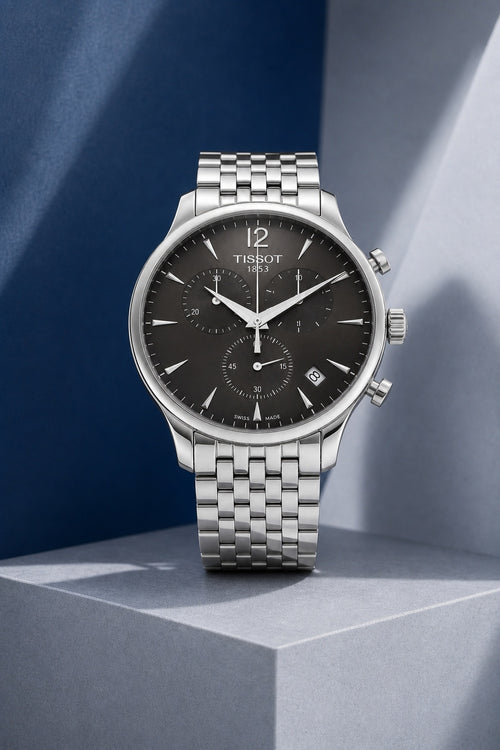 Tissot Tradition Chronograph T063.617.11.067.00 product view 2