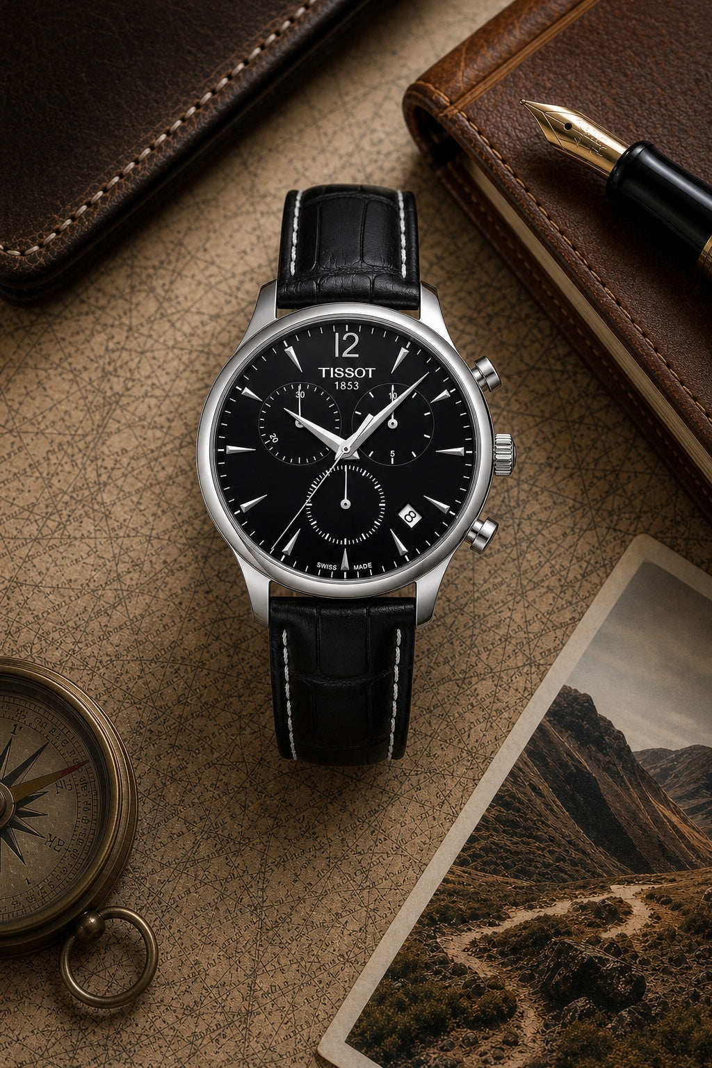 Tissot Tradition 42mm T063.617.16.057.00 product view 4