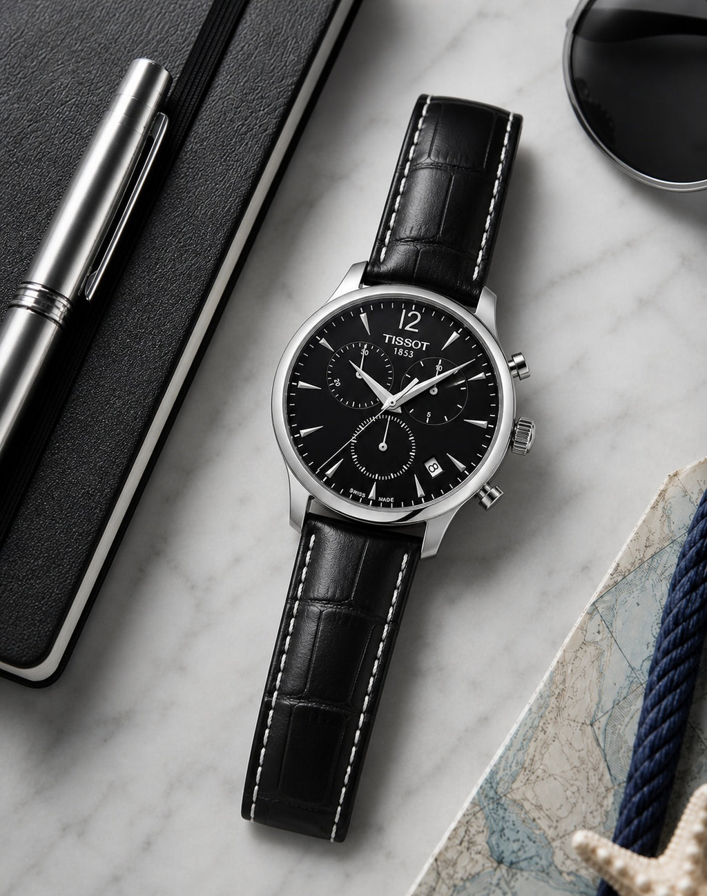 Tissot Tradition 42mm T063.617.16.057.00 product view 5