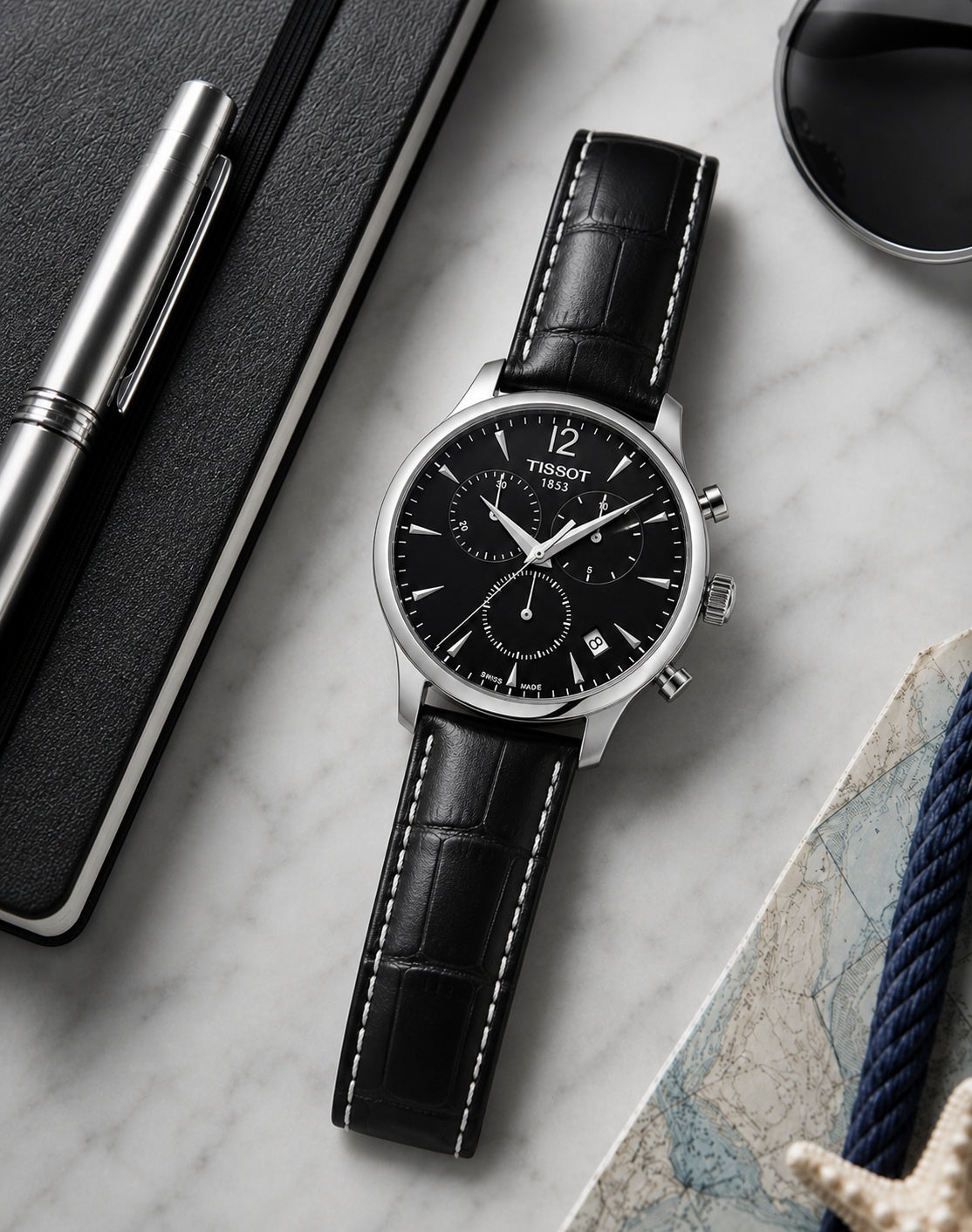 Tissot Tradition 42mm T063.617.16.057.00 product view 5