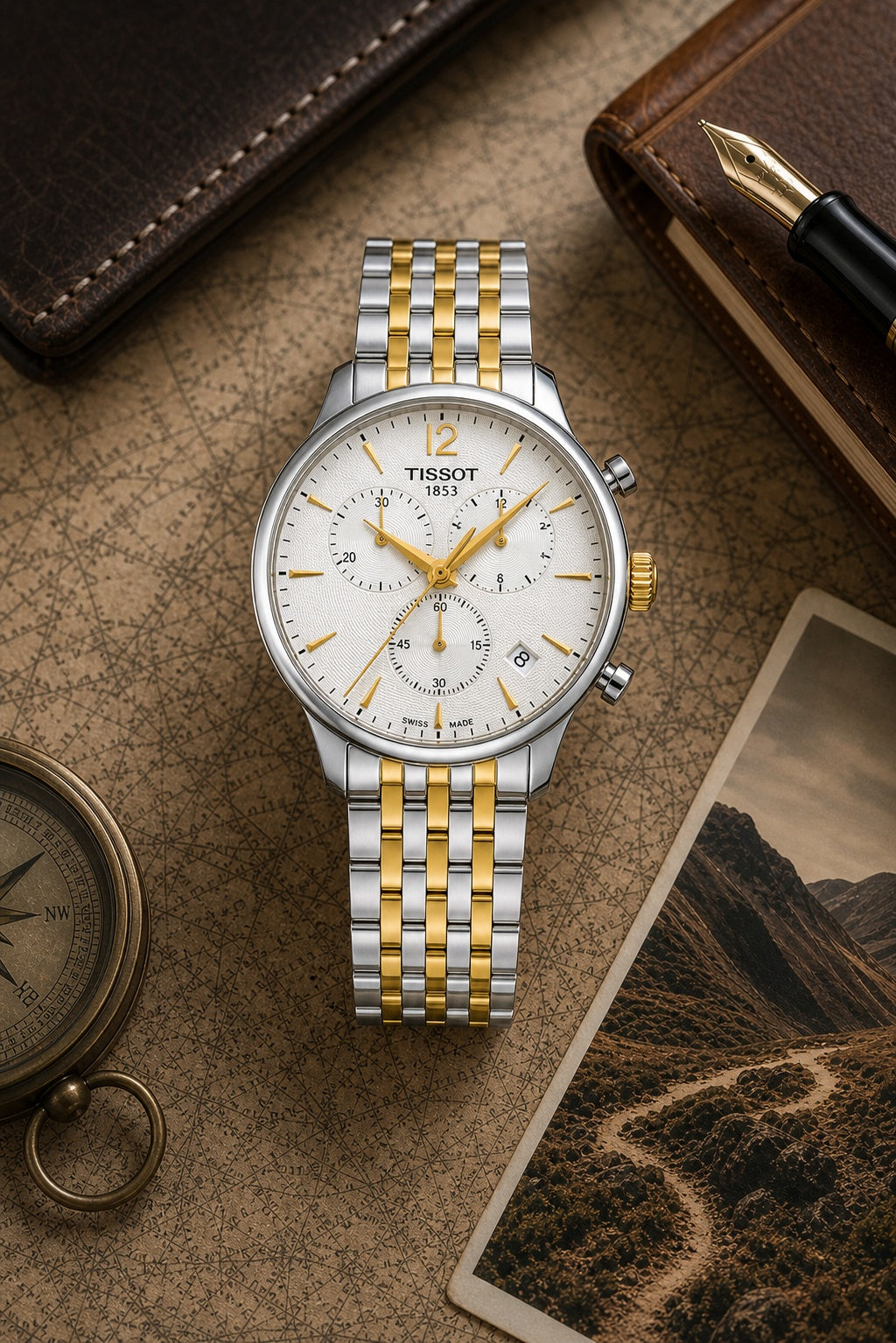 Tissot Watch 42mm T063.617.22.037.00 product view 4