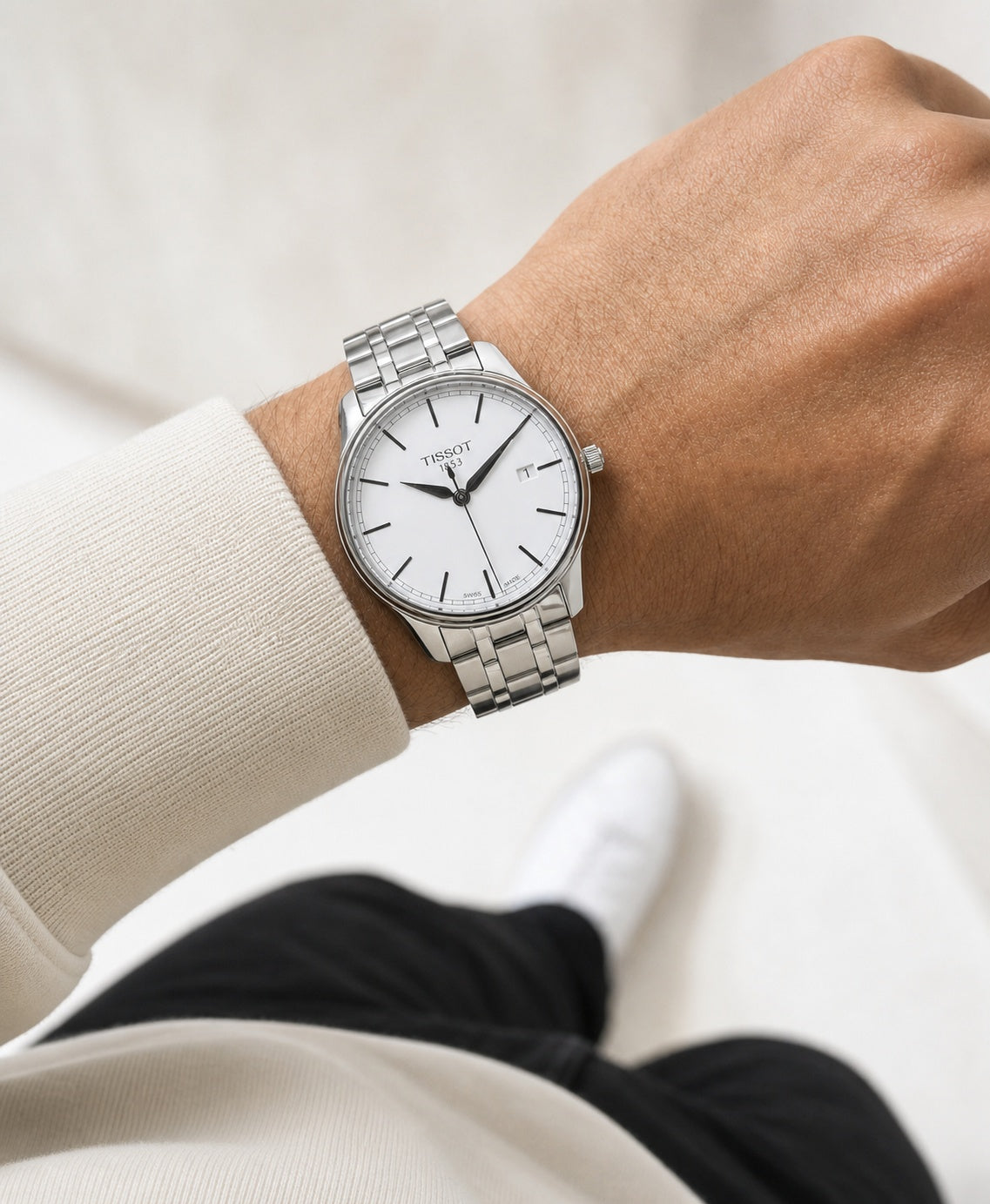 Tissot Watch 40mm T085.410.11.011.00 wrist shot