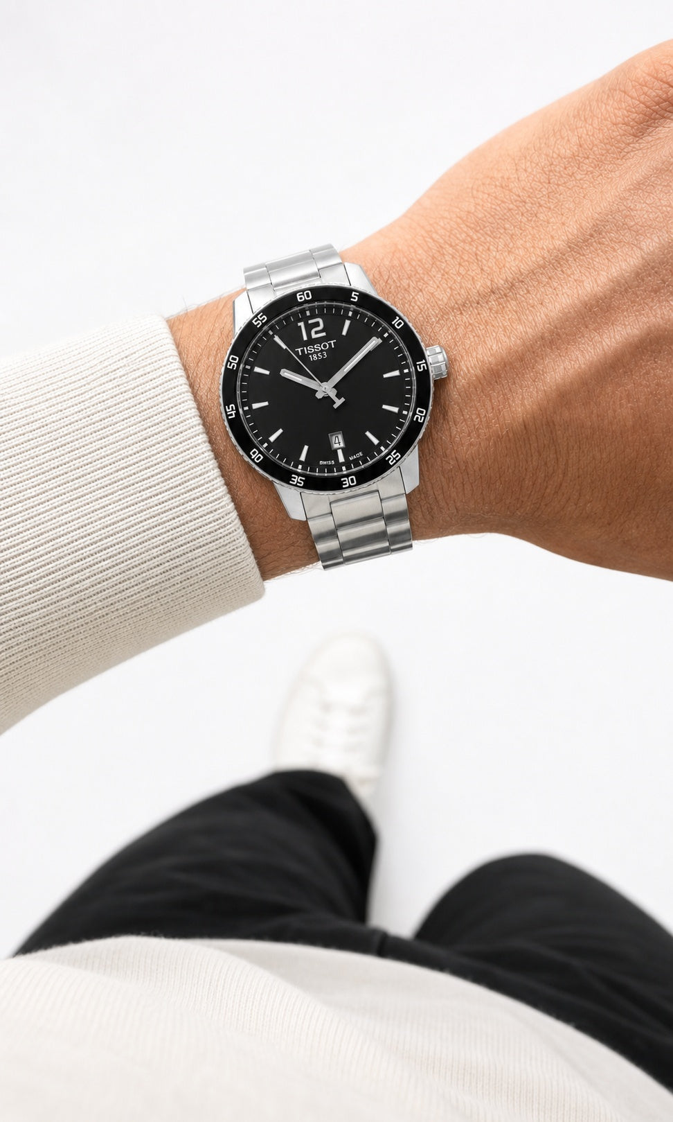 Tissot Watch 40mm T095.410.11.057.00 wrist shot