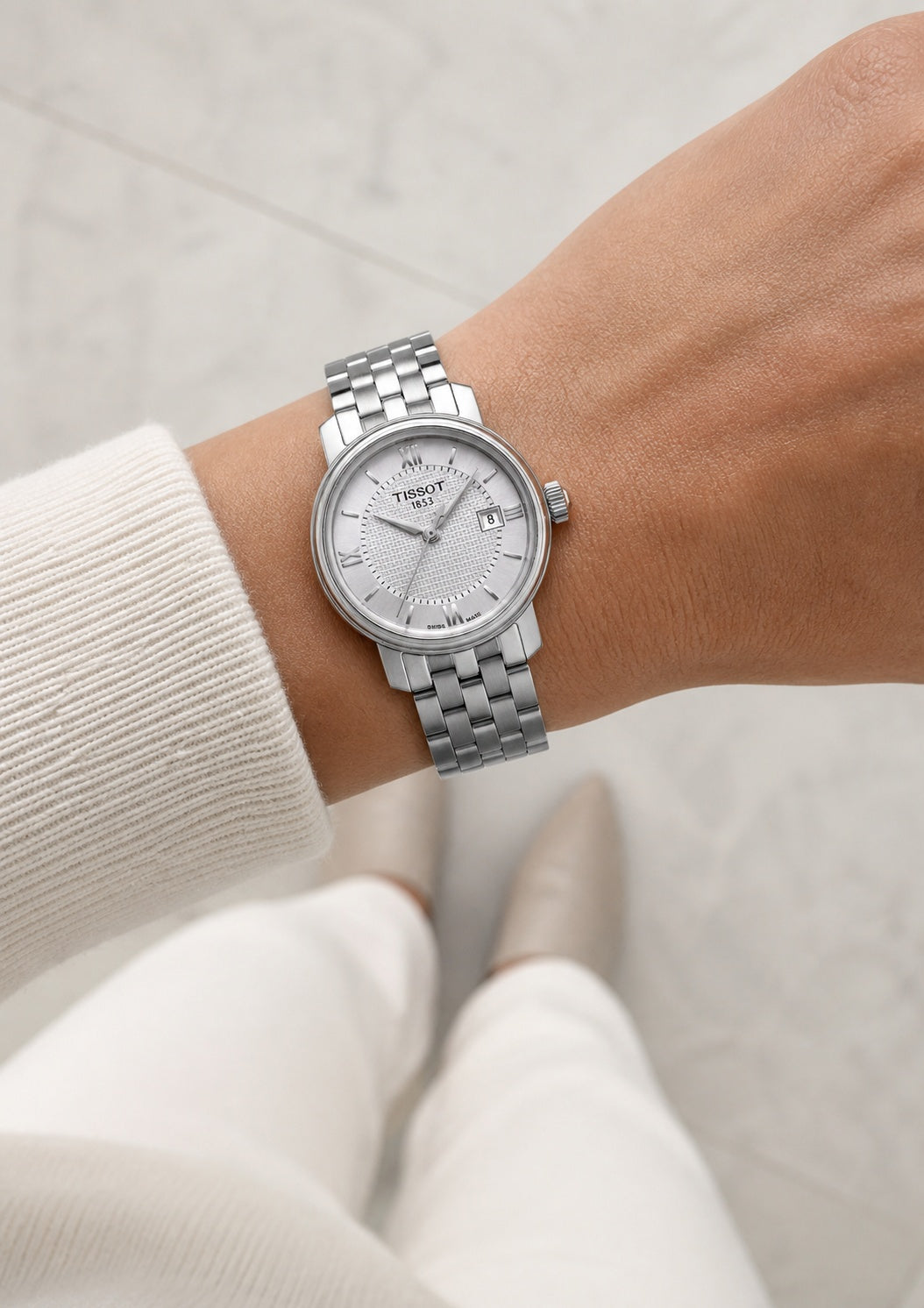 Tissot Bridgeport Lady T097.010.11.038.00 wrist shot
