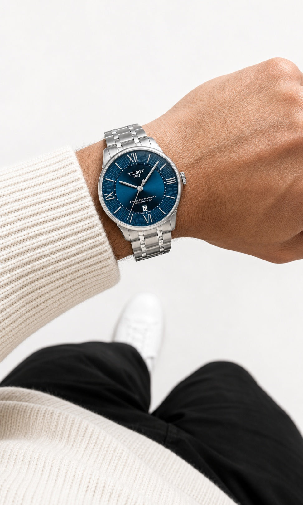 Tissot Chemin des Tourelles Powermatic 80 T099.407.11.048.00 wrist shot