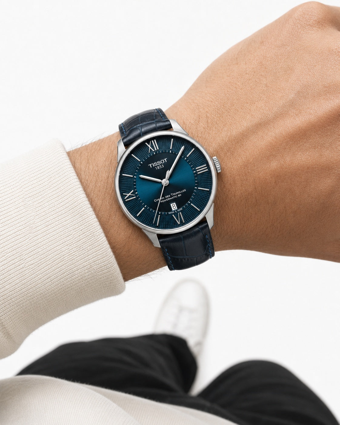 Tissot Watch 42mm T099.407.16.048.00 wrist shot