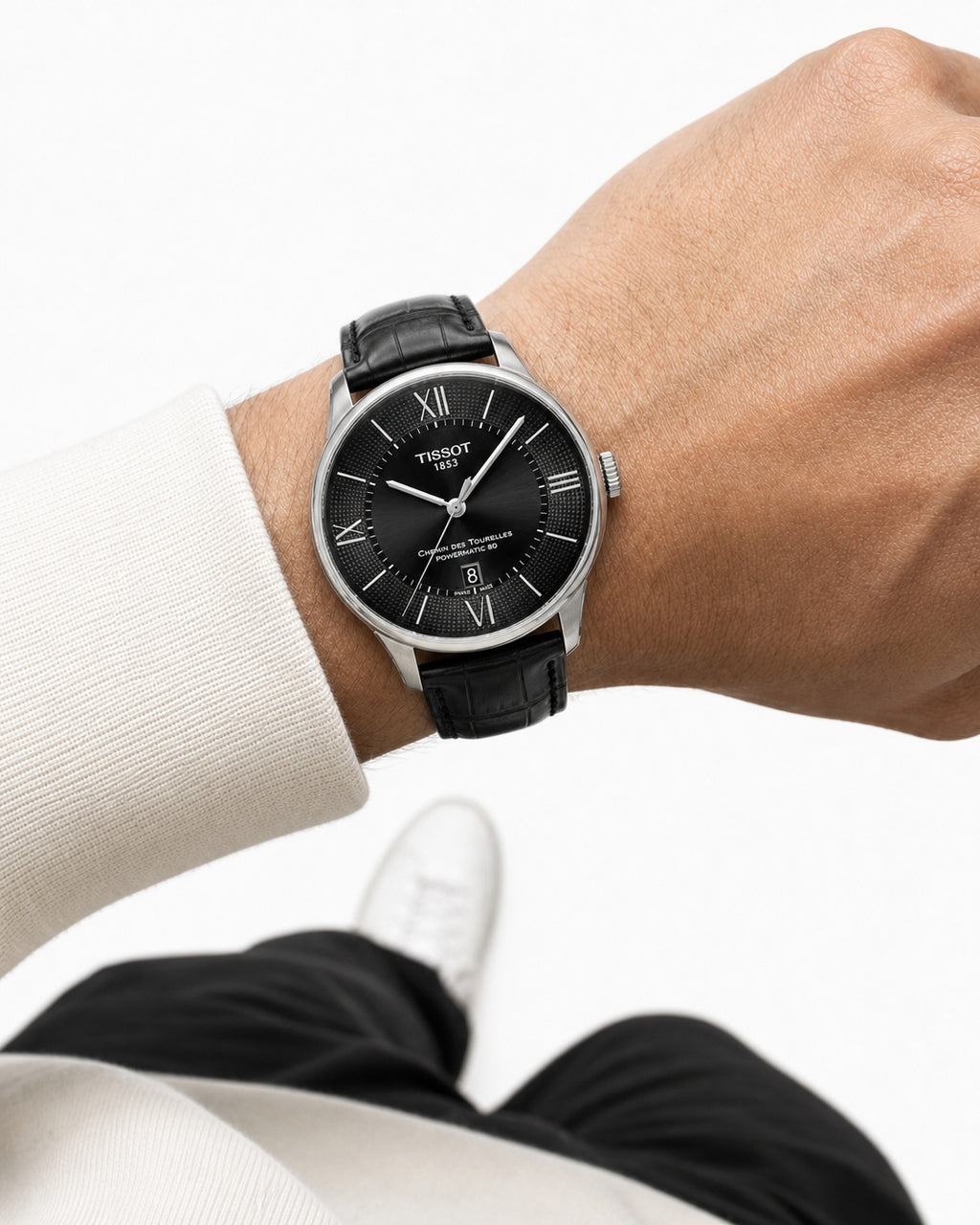 Tissot Watch 42mm T099.407.16.058.00 wrist shot