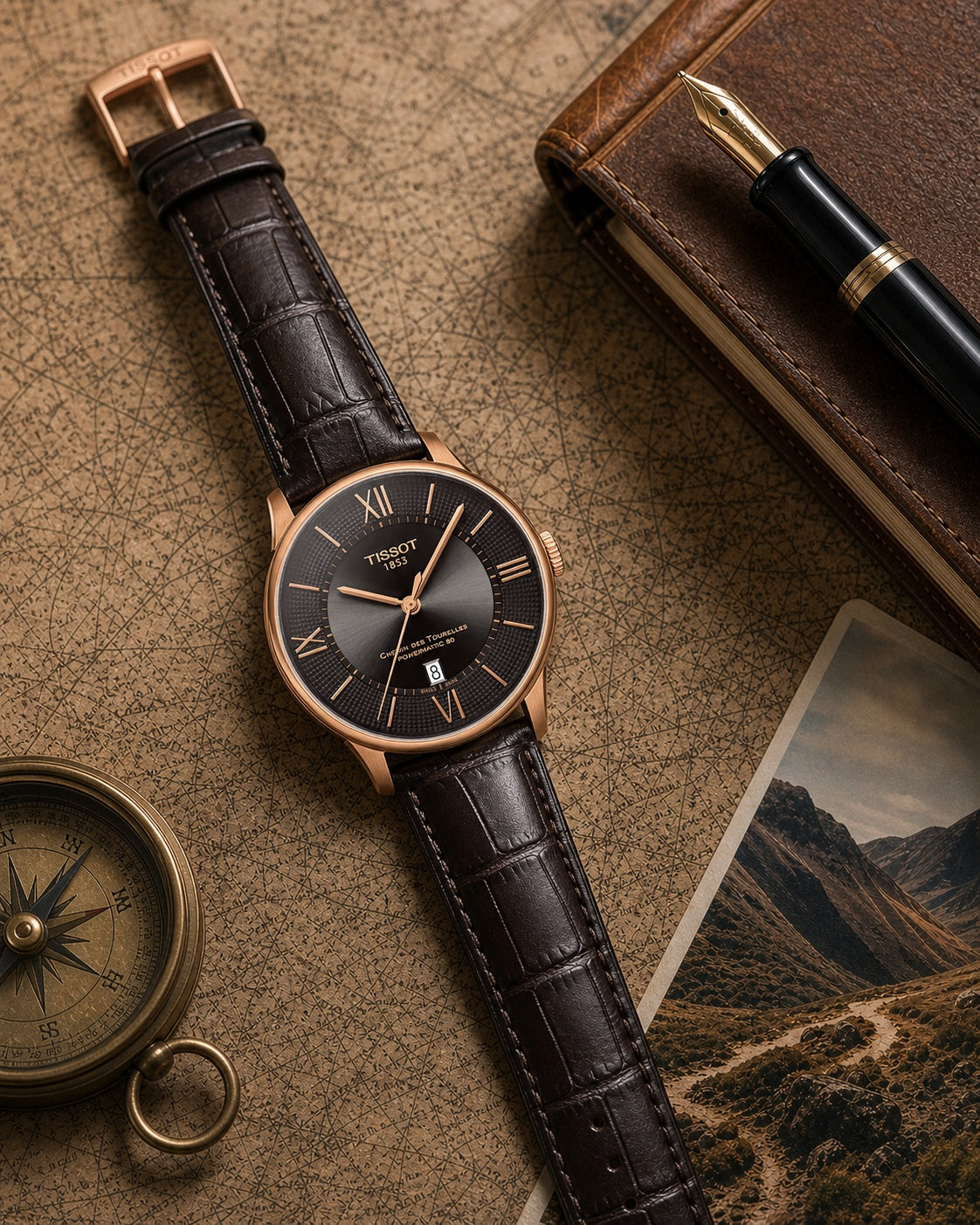Tissot Chemin des Tourelles Powermatic 80 T099.407.36.448.00 product view 4