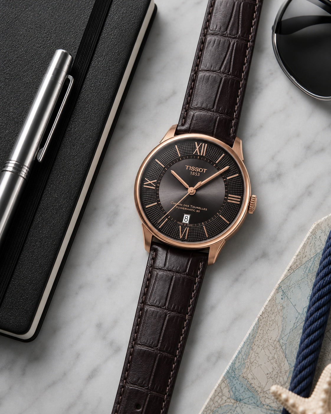 Tissot Chemin des Tourelles Powermatic 80 T099.407.36.448.00 product view 5